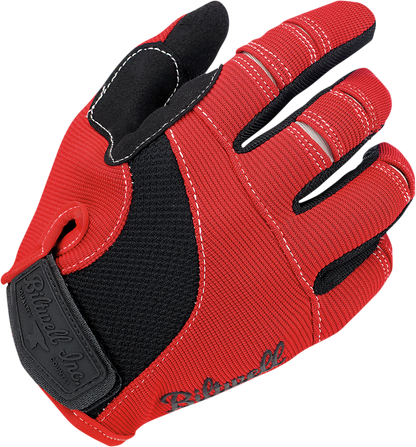 BILTWELL Moto Gloves - Red/White/Blue - XS 1501-1208-001