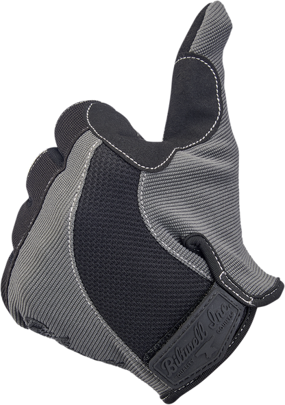 BILTWELL Moto Gloves - Gray/Black - XL 1501-1101-005