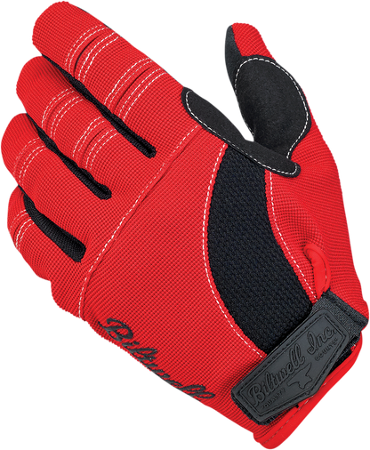 BILTWELL Moto Gloves - Red/White/Blue - XS 1501-1208-001