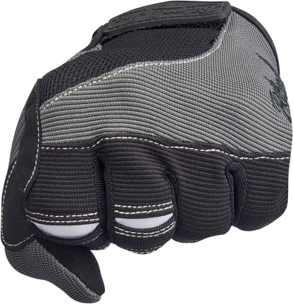 BILTWELL Moto Gloves - Gray/Black - XS 1501-1101-001