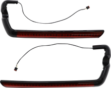 CUSTOM DYNAMICS LED Saddlebag Light - Red - Black CD-SB-SIDE-RB