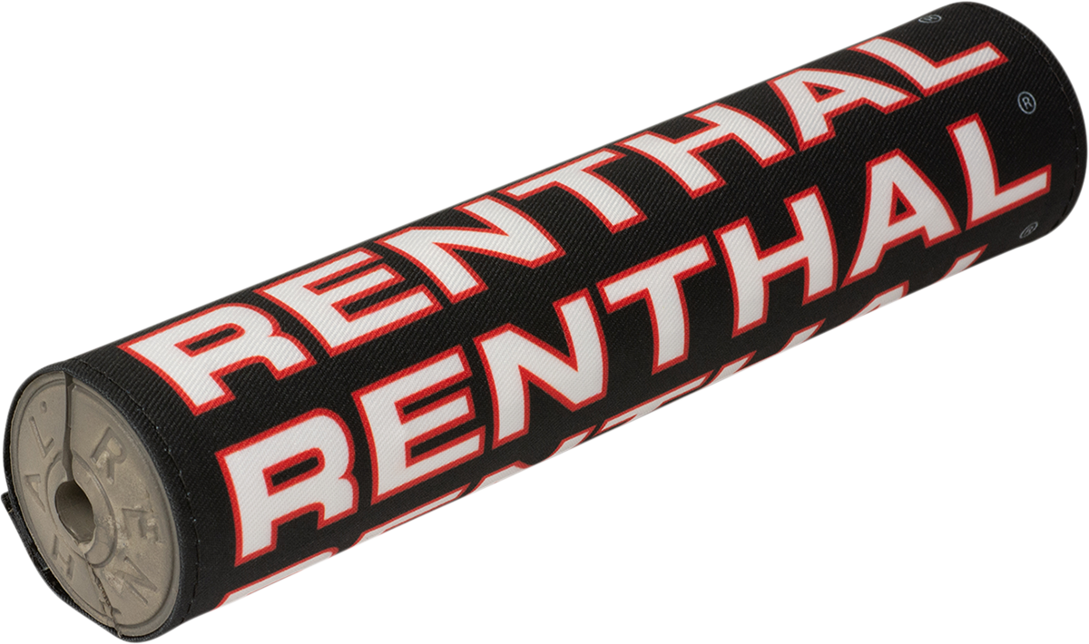 RENTHAL Vintage SX Crossbar Pad - Black/Red/White P358