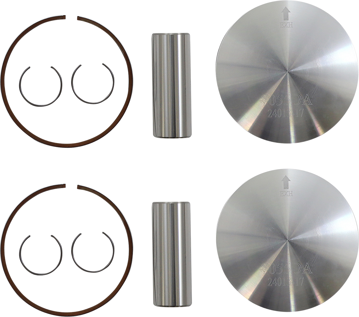 WOSSNER Piston Kit - 73.68 mm - Polaris K7055DA-2
