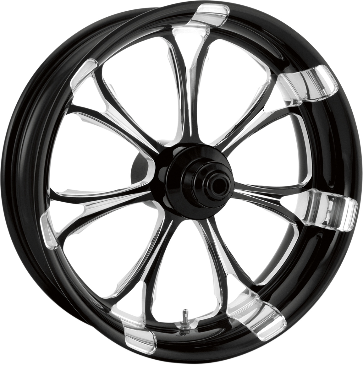PERFORMANCE MACHINE (PM) Wheel - Paramount - Front - Dual Disc/without ABS - Platinum Cut™ - 21x3.5 1519-7106R-PARAJ-BMP