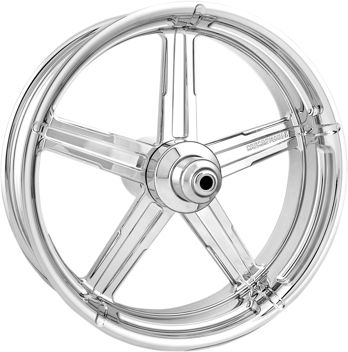 PERFORMANCE MACHINE (PM) Wheel - Formula - Front - Dual Disc/with ABS - Chrome - 21x3.5 1520-7106R-FRMAJ-CH