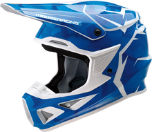 MOOSE OFFROAD F.I. Helmet - Agroid Camo - MIPS® - Blue/White - Large 0110-7769
