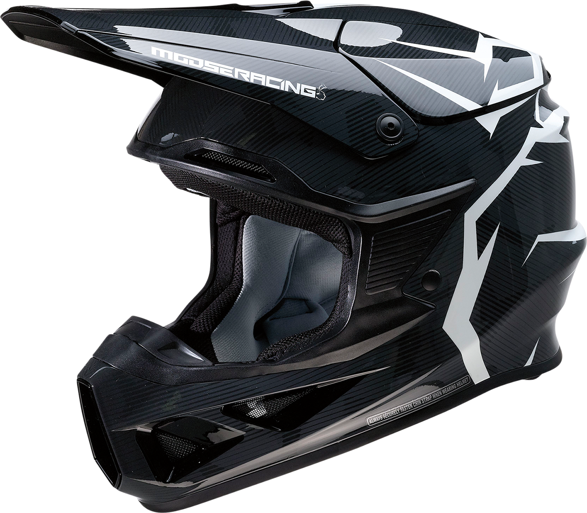 MOOSE OFFROAD F.I. Helmet - Agroid Camo - MIPS® - Gray/Black - 2XL 0110-7778