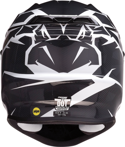 MOOSE OFFROAD F.I. Helmet - Agroid Camo - MIPS® - Gray/Black - 2XL 0110-7778
