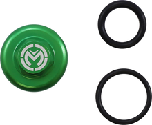 MOOSE OFFROAD Oil Cap - Green - Kawasaki T14-6303GN