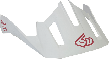 6D HELMETS ATB-2T Visor - Ascent - White - XS/S 77-0124