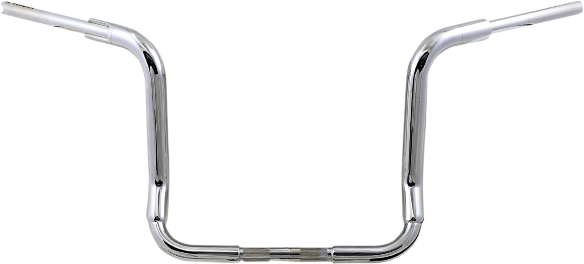 FAT BAGGERS INC. 1-1/2" EZ Install Rounded Top Handlebar - 14" - Chrome 813014