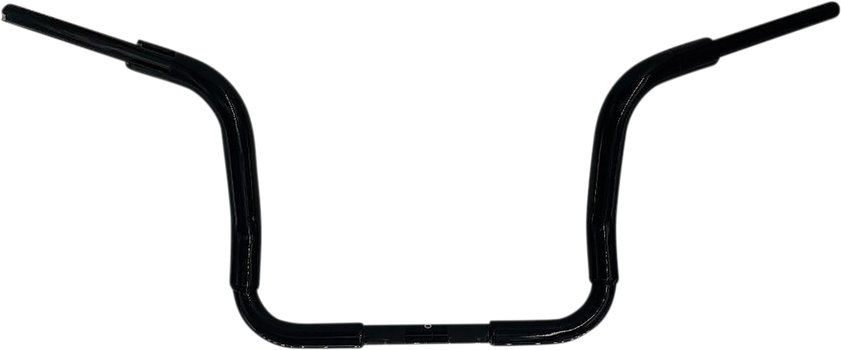 FAT BAGGERS INC. 1-1/2" EZ Install Rounded Top Handlebar - 12" - Black 813012-B