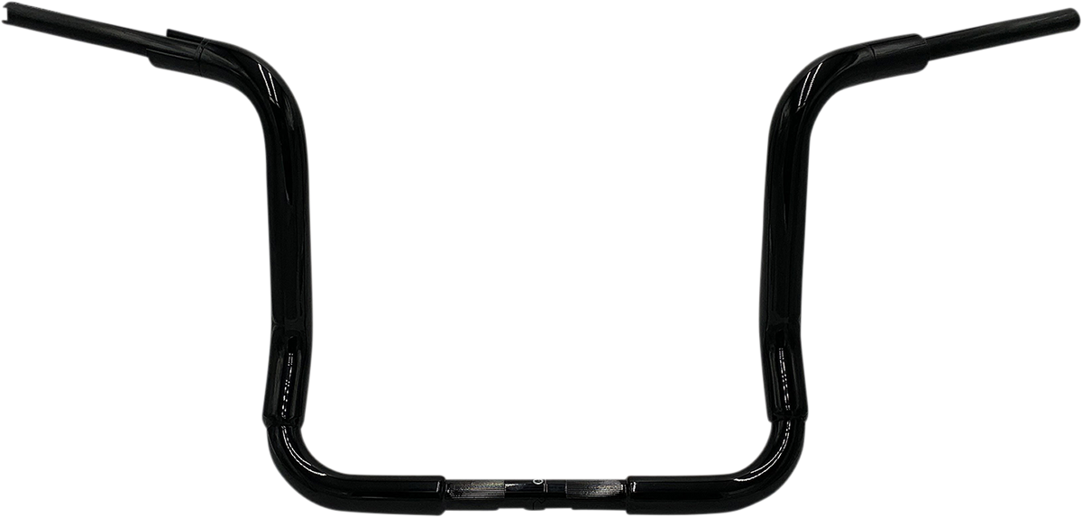FAT BAGGERS INC. 1-1/2" EZ Install Rounded Top Handlebar - 14" - Black 813014-B