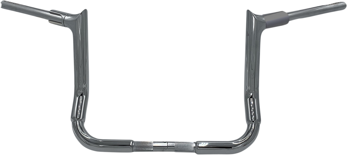 FAT BAGGERS INC. 1-1/2" EZ Install Pointed Top Handlebar - 12" - Chrome 815012