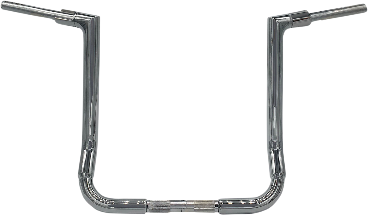 FAT BAGGERS INC. 1-1/2" EZ Install Flat Top Handlebar - 16" - Chrome 615016