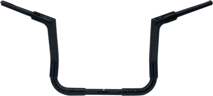 FAT BAGGERS INC. 1-1/2" EZ Install Flat Top Handlebar - 12" - Black 615012-B