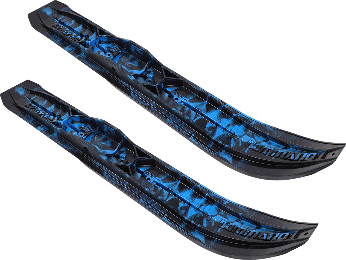 SLYDOG SKIS Command Ski - 6" - Black/Octane Blue CMDSWRBLKOCT