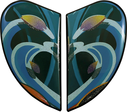 ICON Airframe Pro™ Side Plates - Koi - Blue 0133-1355