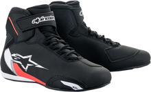 ALPINESTARS Sektor Shoes - Black/White/Red - US 14 / EU 48 2515518123114