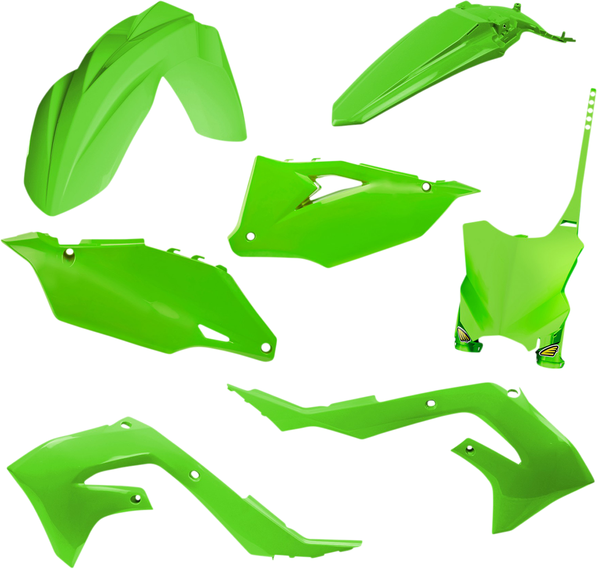 CYCRA 5 Piece Replica Body Kit - OEM Green - Kawasaki 1CYC-9425-72
