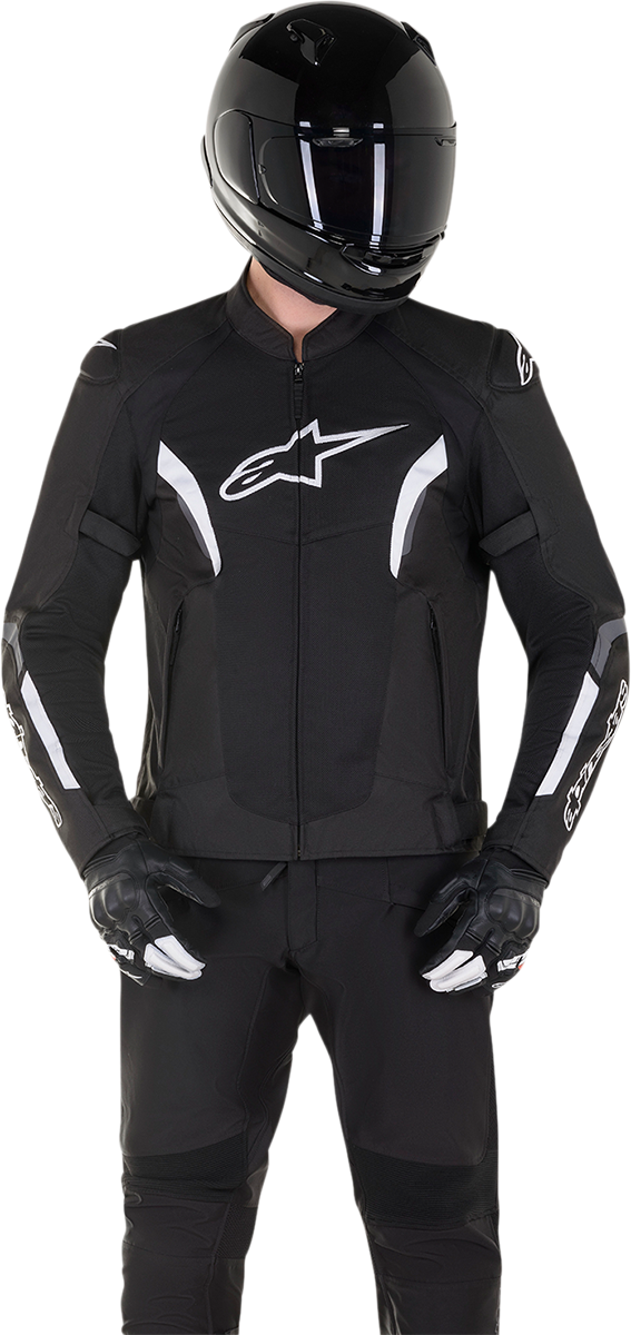 ALPINESTARS AST v2 Air Jacket - Black/White - 2XL 3306121-12-2X