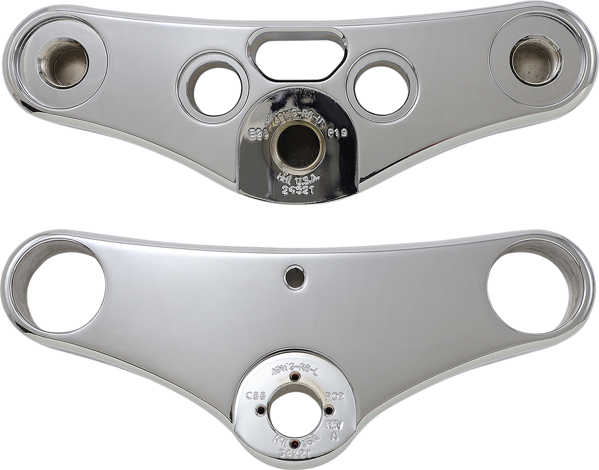 HAWG HALTERS Triple Tree - 49 mm - Chrome 49WGCR6-HFS