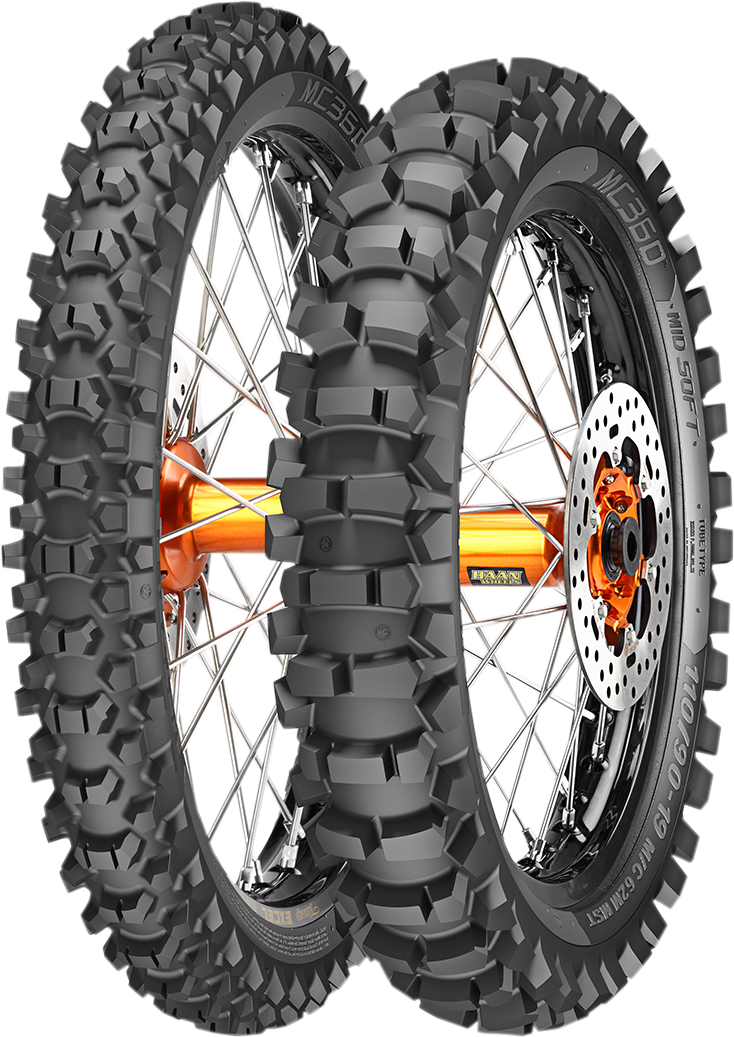 METZELER Tire - MC360™ Mid-Soft - Rear - 100/100-18 - 59M 2763000