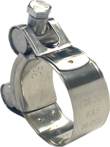 K&S TECHNOLOGIES Exhaust Pipe Clamp - 1.41" - 1.53" 06-0139