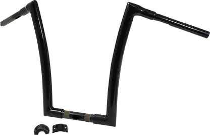 TODD'S CYCLE Handlebar - 1-1/2" Strip - 17" - Gloss Black - Road Glide 0601-5735