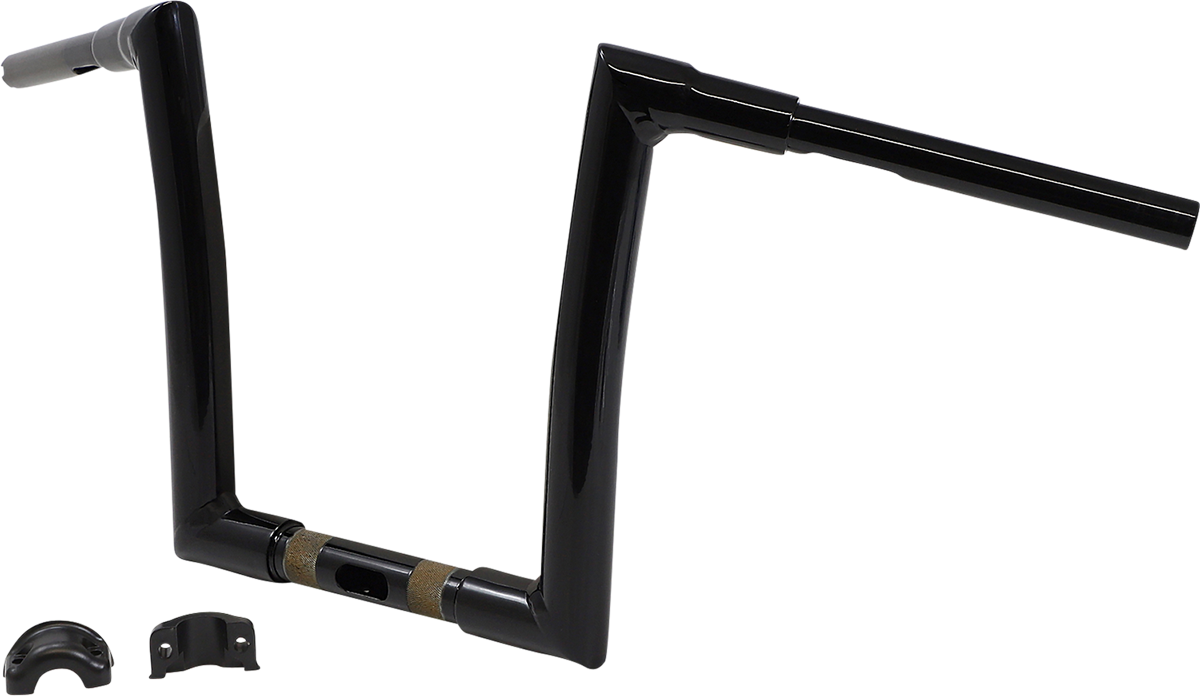 TODD'S CYCLE Handlebar - 1-1/2" Strip - 12" - Gloss Black - Road Glide 0601-5731