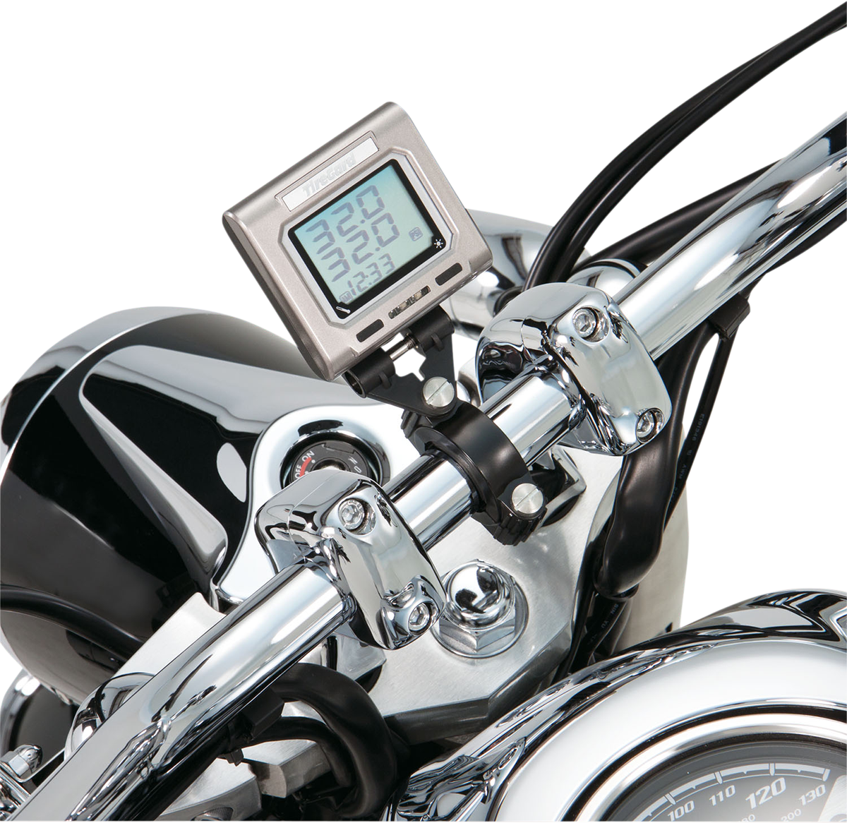 SHOW CHROME Handlebar Tire Pressure Monitor System 13-318