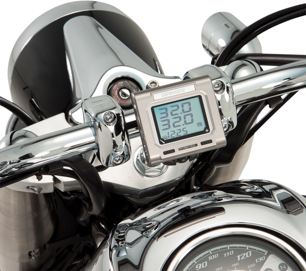 SHOW CHROME Handlebar Tire Pressure Monitor System 13-318