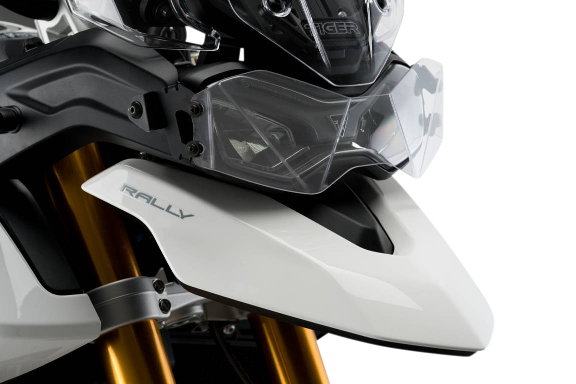 PUIG HI-TECH PARTS Protective Headlight Cover - Triumph - Clear 20377W