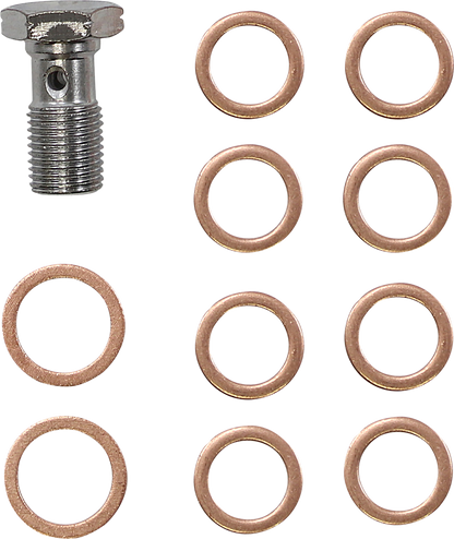 LA CHOPPERS Standard Stainless Braided Handlebar Cable/Brake Line Kit - 15"-17" Ape Hangers - '21-'22 FLH LA-8056KT-16