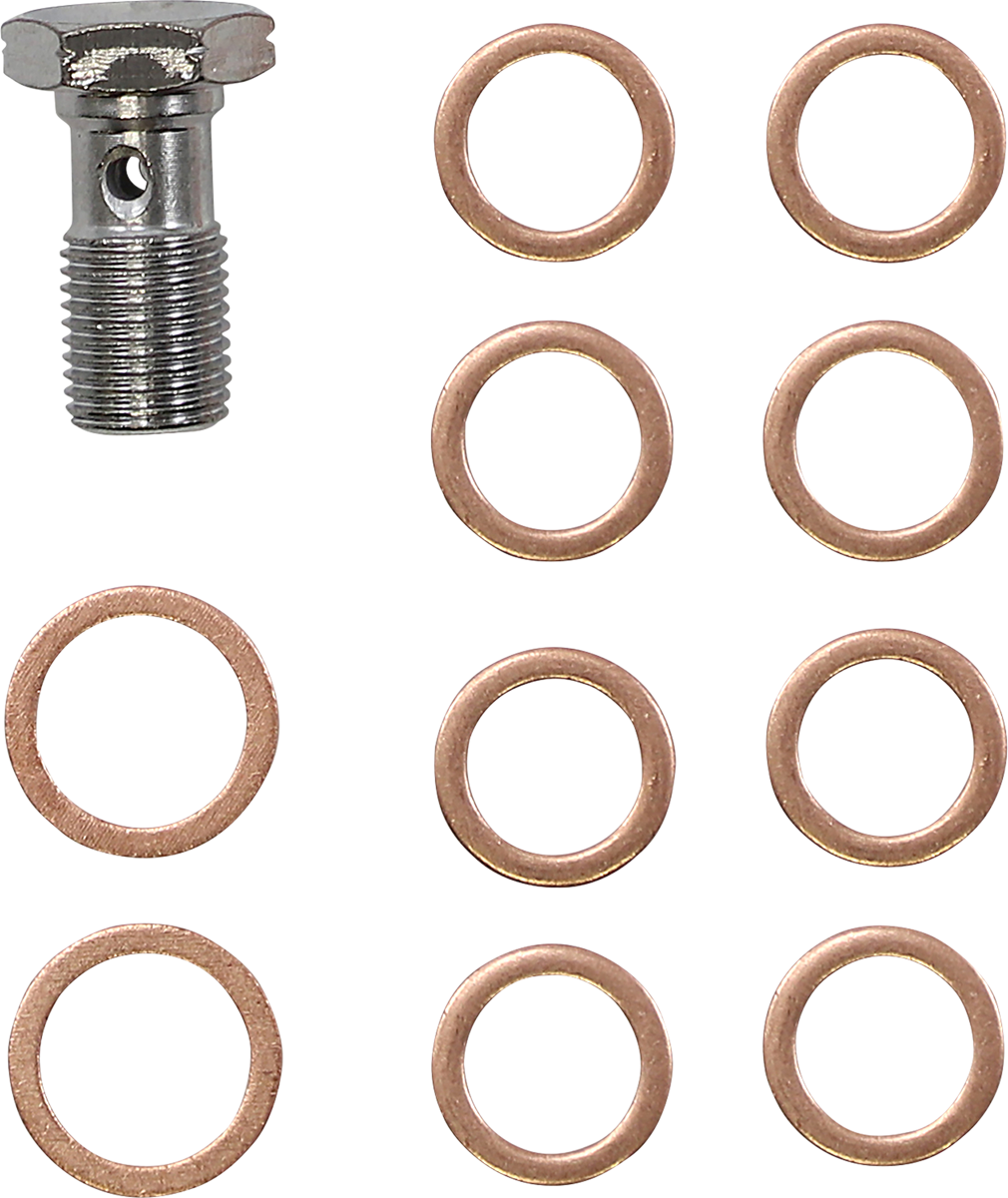 LA CHOPPERS Standard Black Vinyl Handlebar Cable/Brake Line Kit - 15"-17" Ape Hangers - '21-'22 FLH LA-8056KT-16B