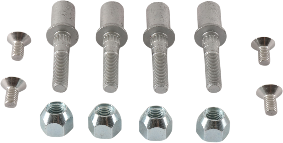 MOOSE OFFROAD Wheel Stud/Nut Kit - Front - '16-'17 Commander 1000 85-1093