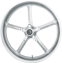 COASTAL MOTO Wheel - Rockstar - Rear - Single Disc/with ABS - Chrome - 18x5.5 - FL ROC-185-CH-ABST