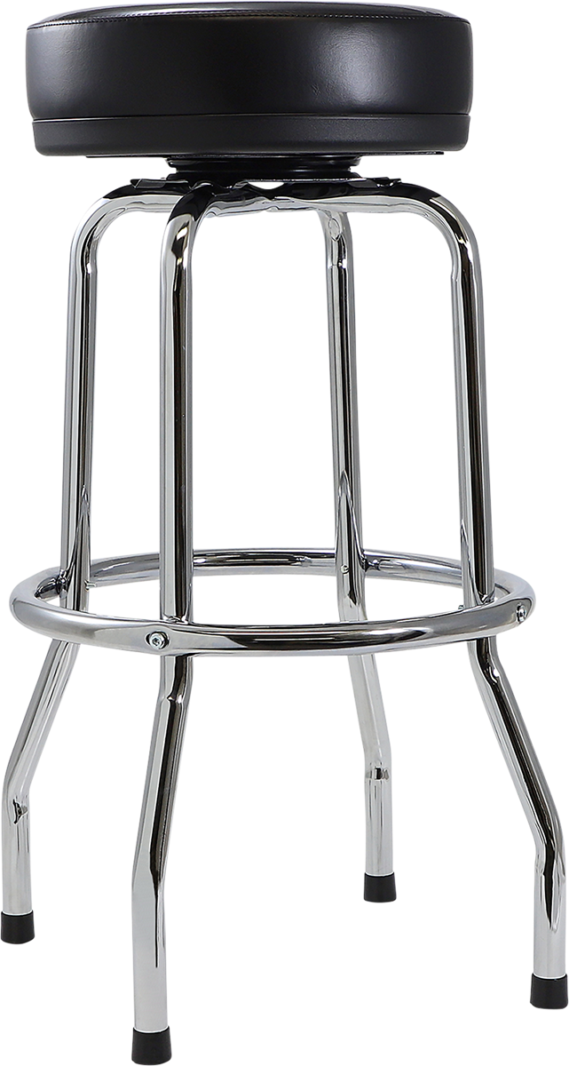 MOOSE OFFROAD Bar Stool - Moose Racing - Black/White X80-6020MRNU