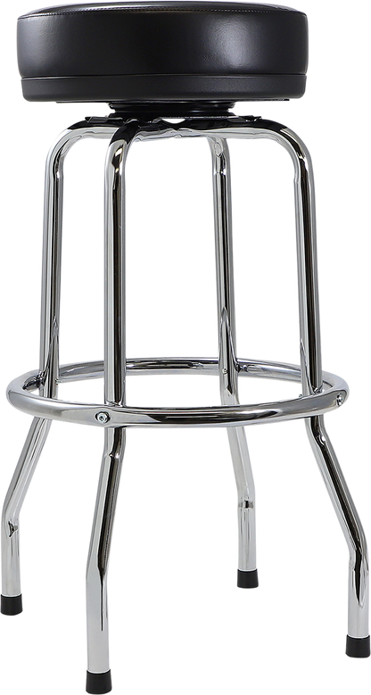 MOOSE OFFROAD Bar Stool - Moose Racing - Black/White X80-6020MRNU