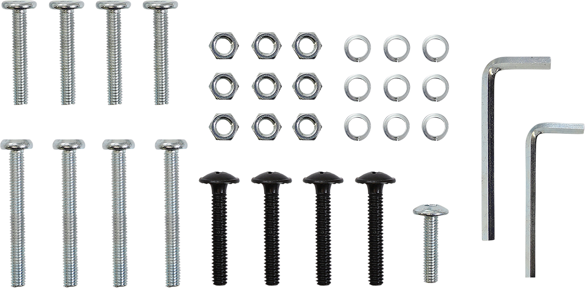 MOOSE OFFROAD Bar Stool - Moose Racing - Black/White X80-6020MRNU