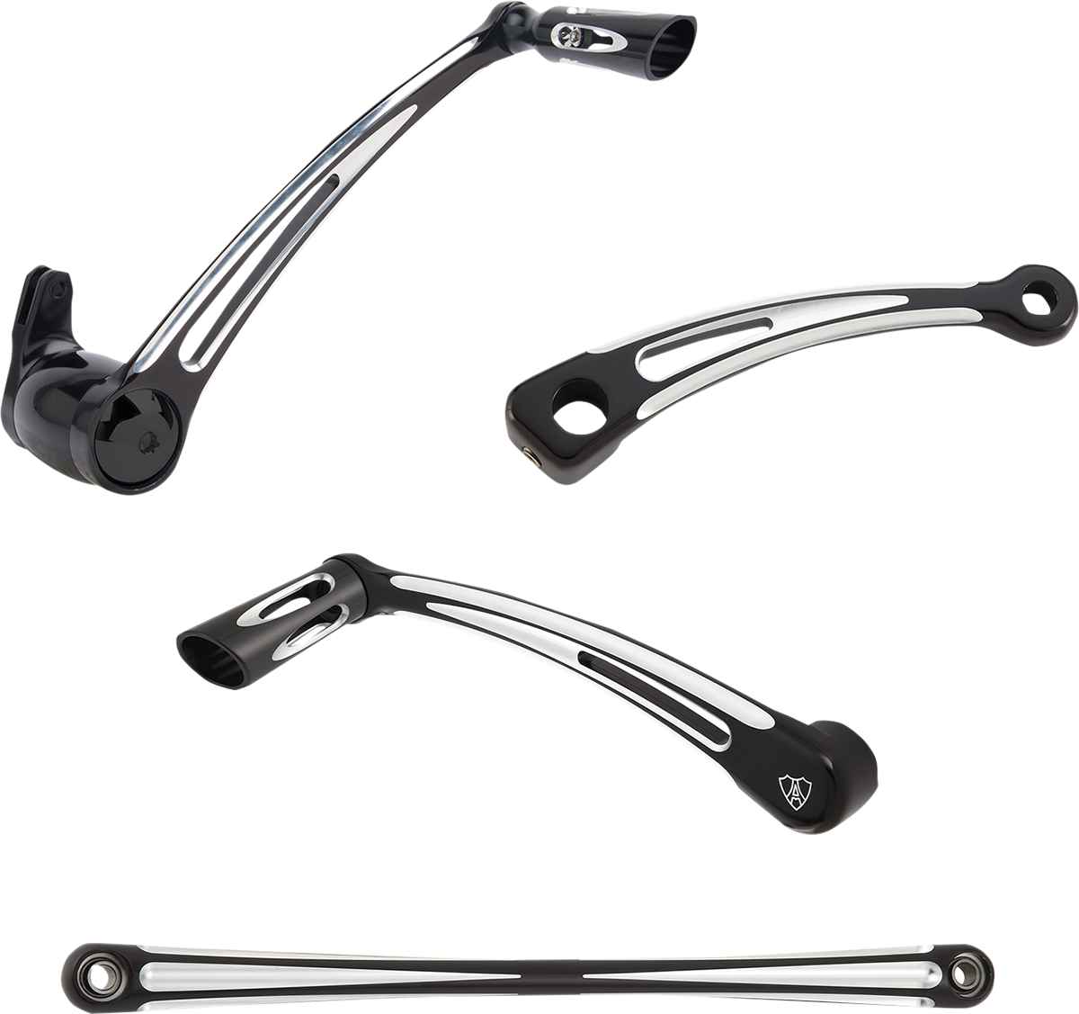 ARLEN NESS Deep Cut Foot Control Kit w/ Toe Shifter - Black 420-108