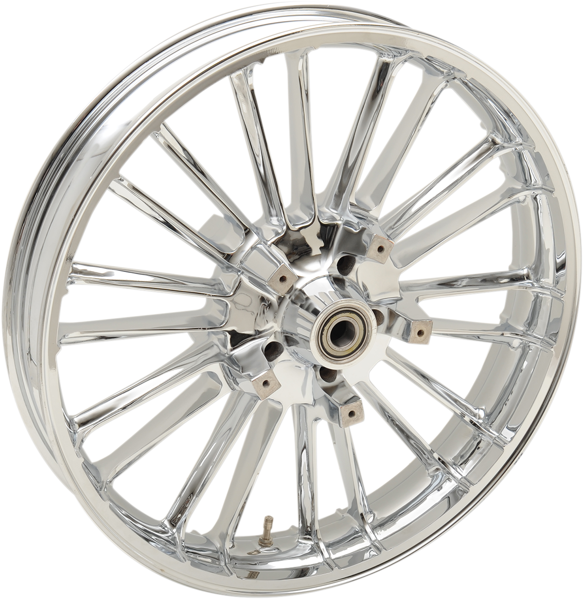 COASTAL MOTO Wheel - Atlantic 3D - Front - Dual Disc/with ABS - Chrome - 21x3.5 3D-ATL213CHABST