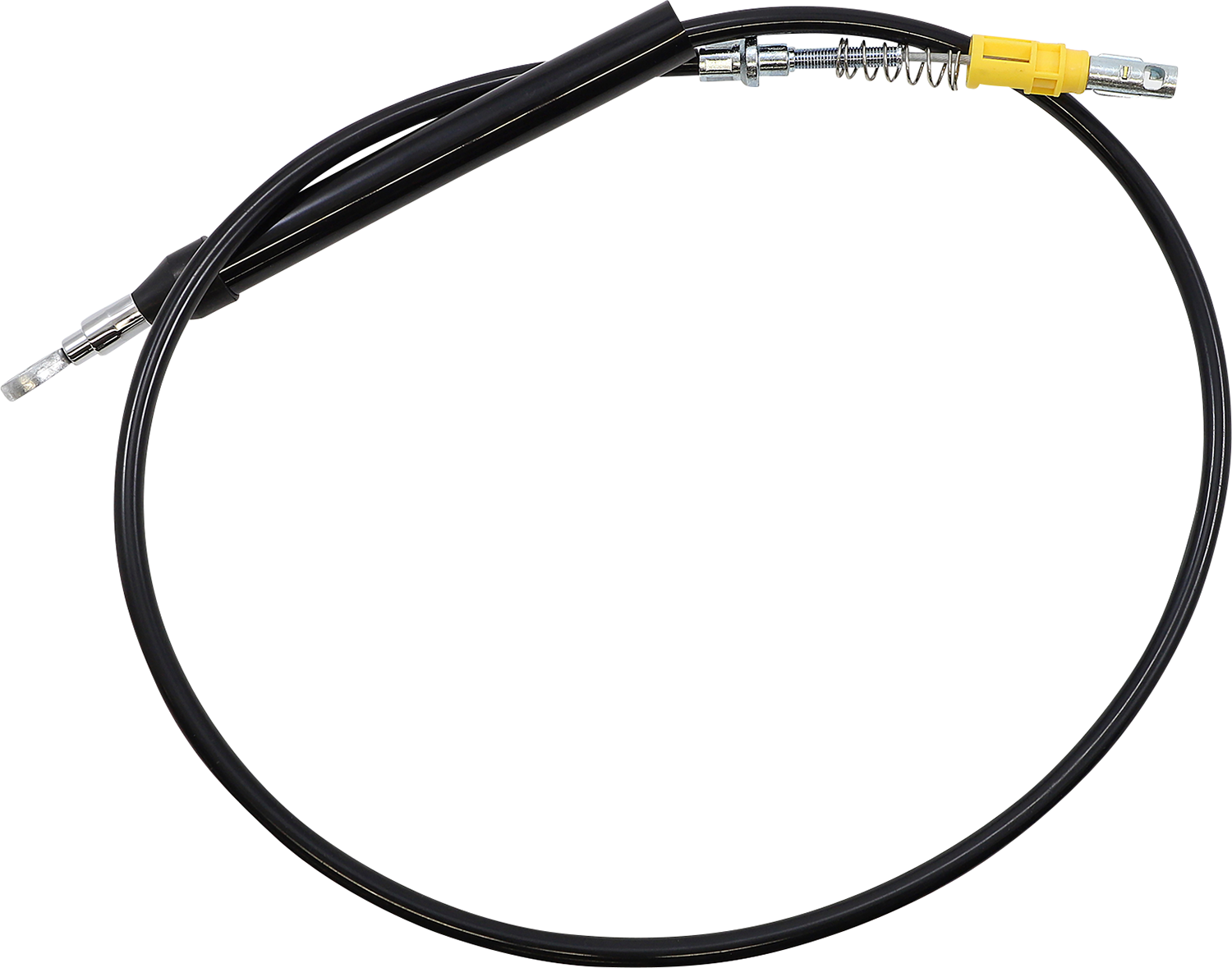 LA CHOPPERS Black Vinyl Clutch Cable - Quick Connect - 18"-20" Ape Hanger Handlebars - '18-'21 Softail LA-8155C19B