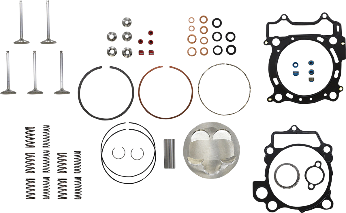 KIBBLEWHITE Top End Kit - White Diamond® Valves with Piston Kit - Yamaha YFZ450R 80-82750