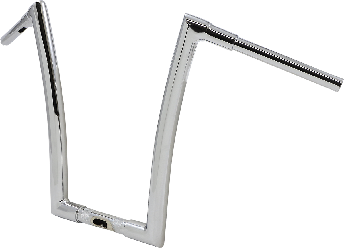 TODD'S CYCLE Handlebar - 1-1/2" Strip - 17" - Chrome - Road Glide 0601-5734