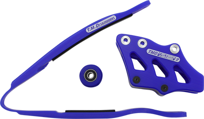 T.M. DESIGNWORKS Chain Guide/Slider - Yamaha - Blue YCP-K10-BU