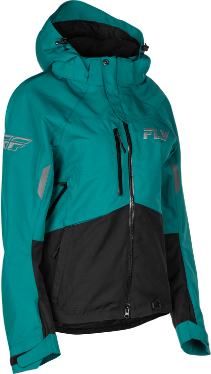 Women's Carbon Jacket Deep Lake/Black 3x