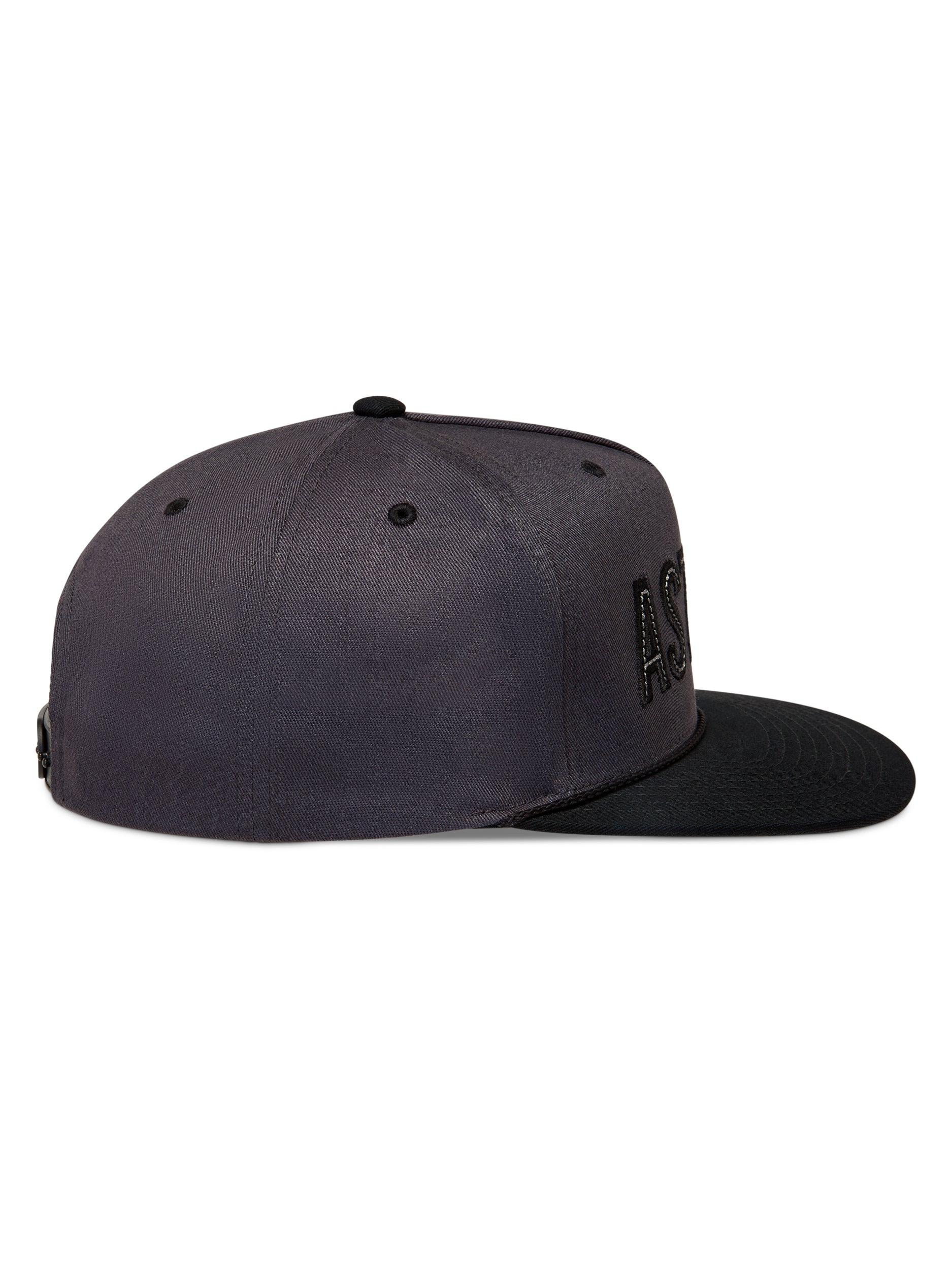Stadium Snapback Hat Dark Grey/Black