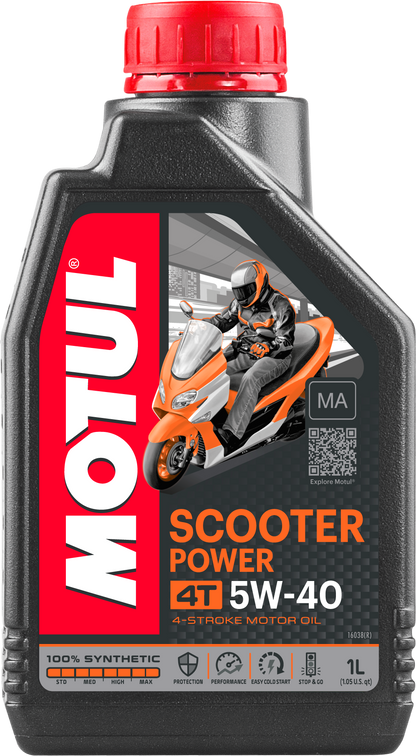 Scooter Synthetic Oil 4t 5w40 1l