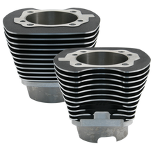 S&S Cycle 99-06 BT 4-1/8in Bore Cylinder Set - Wrinkle Black